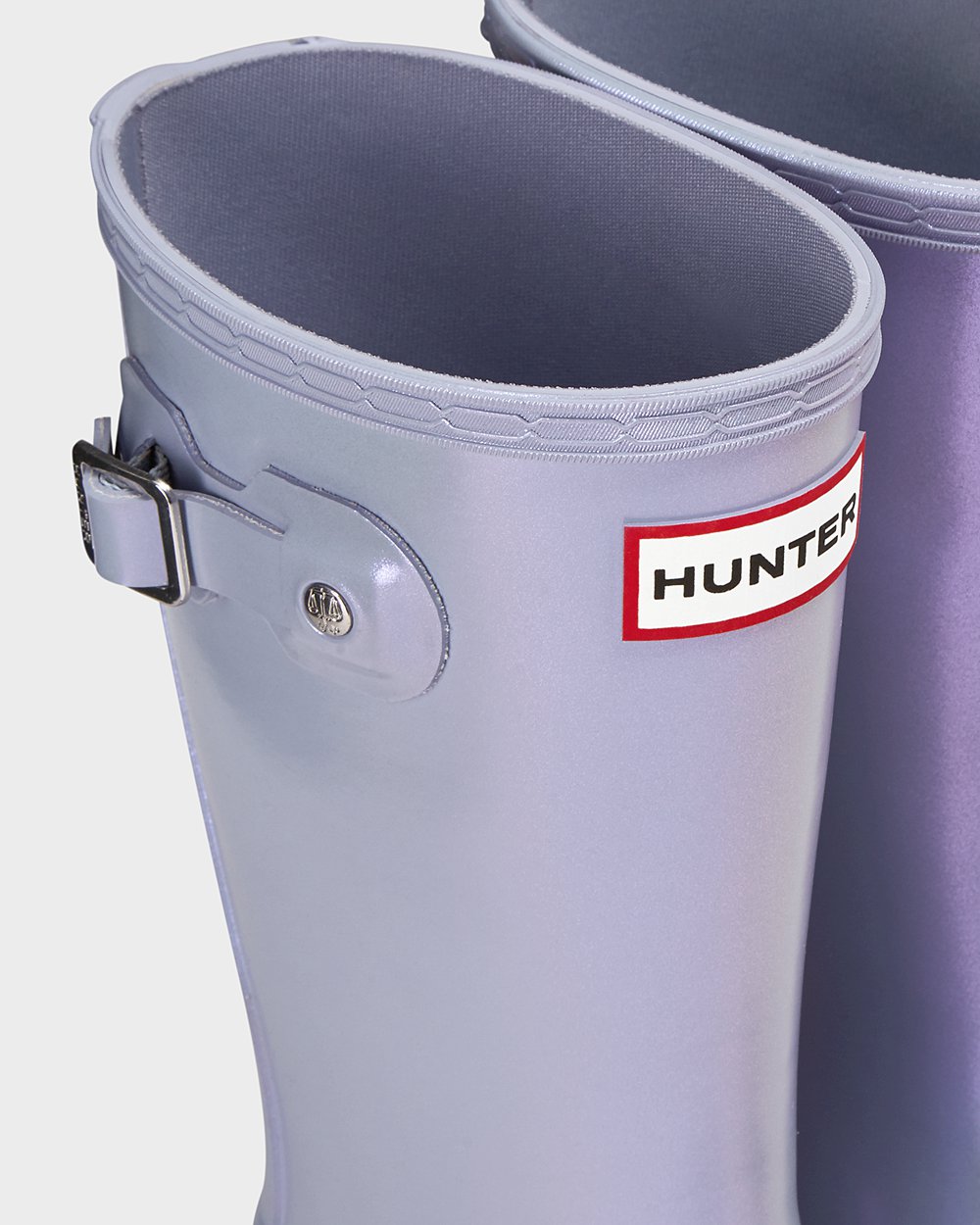 Kids Rain Boots - Hunter Original Big Nebula (74BEDFWKV) - Purple